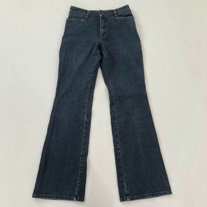 Roco Jeans Women's 28 Blue Flare Leg Denim Pants Reg Fit Size 28X31
